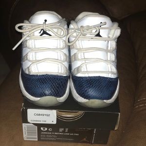 Retro 11 lows snakeskin- toddler